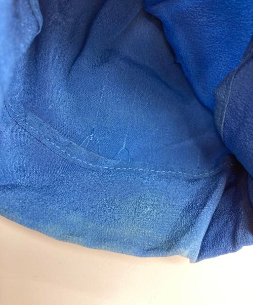 FENDI（フェンディ）FENDI (フェンディ) シルクパンツ ネイビー サイズ:42の古着・服飾アイテム