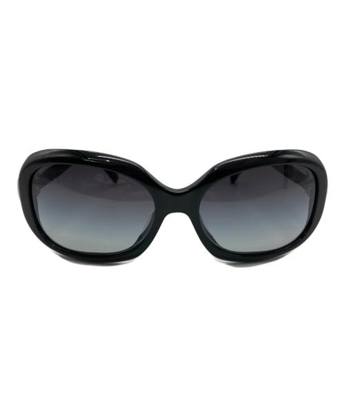 CHANEL（シャネル）CHANEL (シャネル) ココマークリボンサングラス ブラック サイズ:58□17-135の古着・服飾アイテム