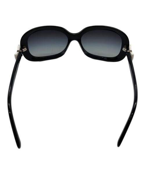 CHANEL（シャネル）CHANEL (シャネル) ココマークリボンサングラス ブラック サイズ:58□17-135の古着・服飾アイテム