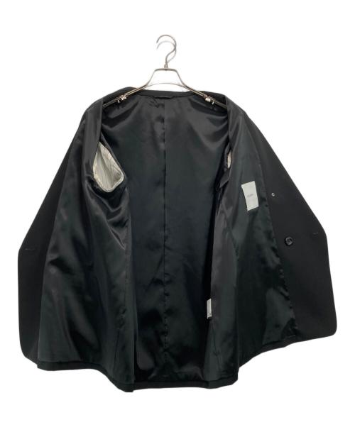 Ujoh（ウジョー）UJOH (ウジョー) 4ボタンウールダブルジャケット ブラック サイズ:2の古着・服飾アイテム