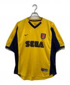 NIKEナイキ）の古着「1999-2000 Arsenal away football shirt」｜イエロー
