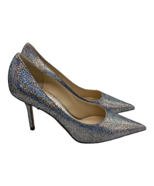 JIMMY CHOO（ジミーチュウ）JIMMY CHOO (ジミーチュウ) LOVE85 ヒールパンプス シルバー サイズ:36½ 未使用品の古着・服飾アイテム