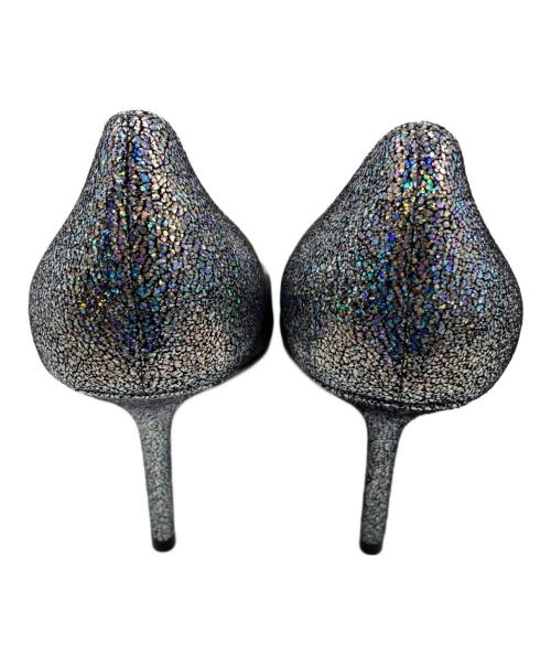 JIMMY CHOO（ジミーチュウ）JIMMY CHOO (ジミーチュウ) LOVE85 ヒールパンプス シルバー サイズ:36½ 未使用品の古着・服飾アイテム