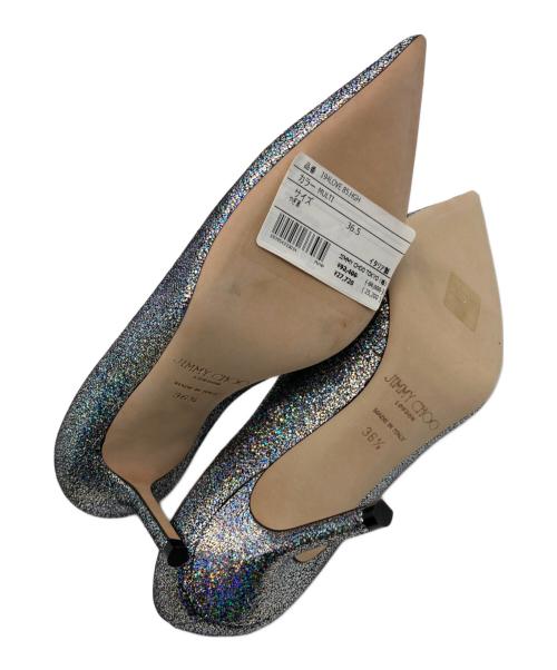 JIMMY CHOO（ジミーチュウ）JIMMY CHOO (ジミーチュウ) LOVE85 ヒールパンプス シルバー サイズ:36½ 未使用品の古着・服飾アイテム