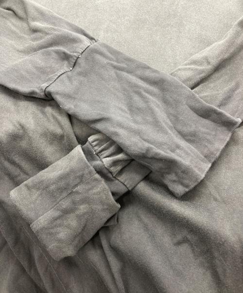 barbell object（バーベルオブジェクト）barbell object (バーベルオブジェクト) FADE L/S TOP グレー サイズ:Fの古着・服飾アイテム