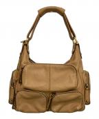 TOD'Sトッズ）の古着「マルチポケットワンショルダーバッグ」｜ベージュ