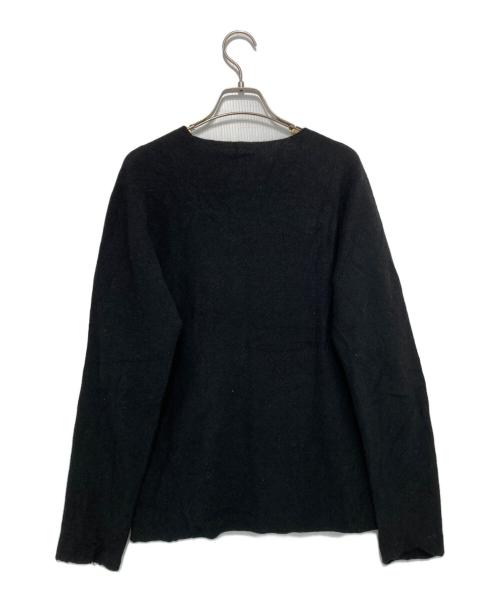 STONE ISLAND（ストーンアイランド）STONE ISLAND (ストーンアイランド) Vネックニット ブラック サイズ:Mの古着・服飾アイテム