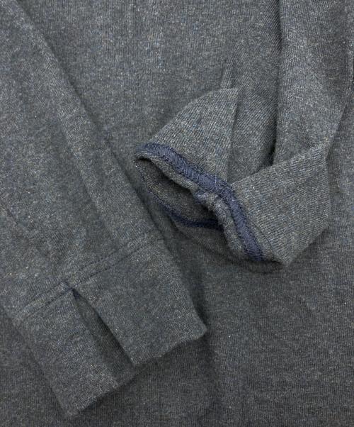 CCP（シーシーピー）CCP (シーシーピー) センタージップカットソー ブルー サイズ:Sの古着・服飾アイテム