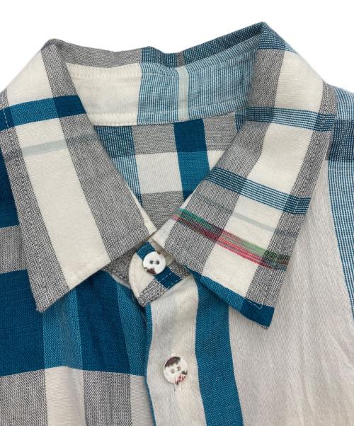 tamaki niime（タマキ ニイメ）TAMAKI NIIME (タマキ ニイメ) チェックシャツ ネイビー サイズ:3の古着・服飾アイテム