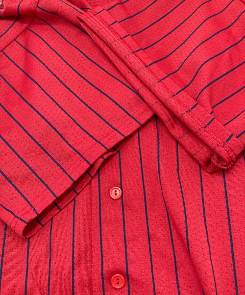 Majestic（マジェスティック）Majestic (マジェスティック) ゲームシャツ レッド サイズ:XLの古着・服飾アイテム