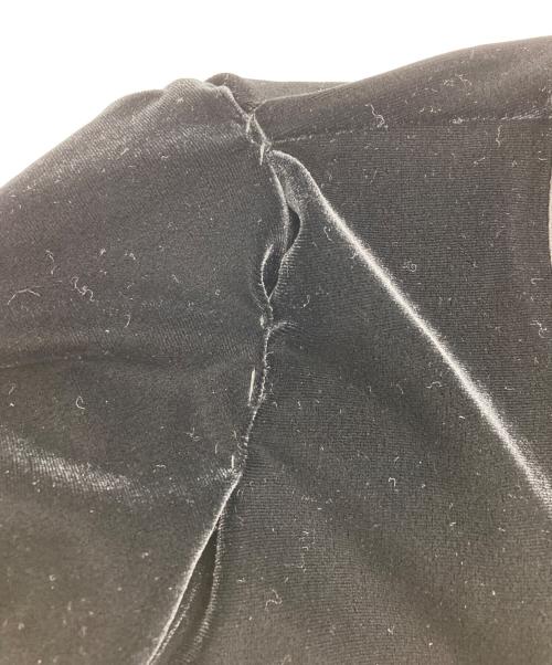 TADASHI SHOJI（タダシ ショージ）TADASHI SHOJI (タダシ ショージ) ベロアデザインワンピース ブラック サイズ:Lの古着・服飾アイテム