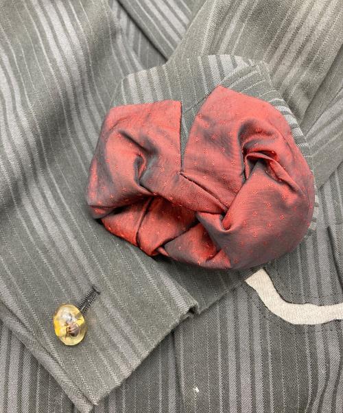 UNDERCOVERISM（アンダーカバーイズム）UNDERCOVERISM (アンダーカバーイズム) 目玉ジャケット グレー サイズ:2の古着・服飾アイテム