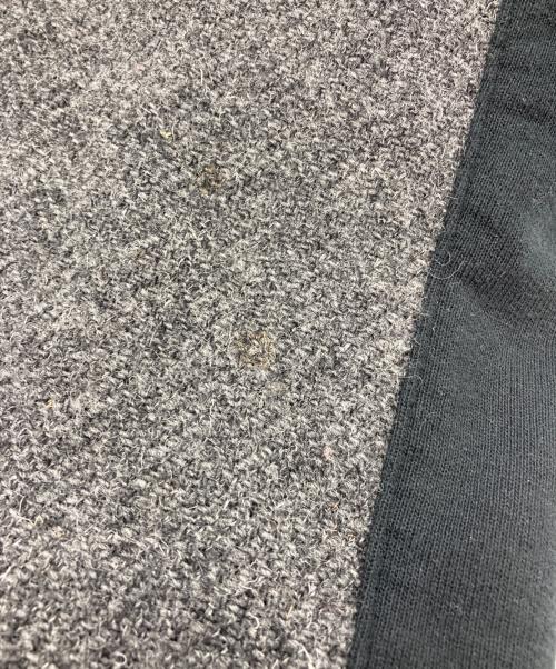 UNDERCOVERISM（アンダーカバーイズム）UNDERCOVERISM (アンダーカバーイズム) ウール切替スウェットパンツ グレー×ブラック サイズ:LARGEの古着・服飾アイテム