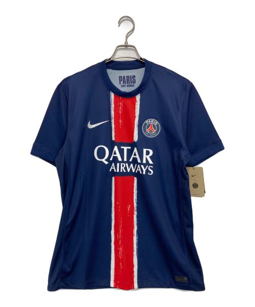 NIKE（ナイキ）NIKE (ナイキ) パリサンジェルマン 24/25 レプリカユニフォーム ネイビー サイズ:L 未使用品の古着・服飾アイテム