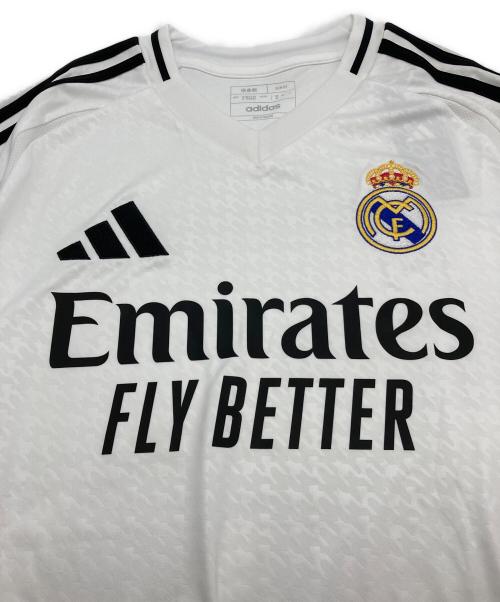 adidas（アディダス）adidas (アディダス) レアルマドリード 24/25 レプリカユニフォーム ホワイト サイズ:L 未使用品の古着・服飾アイテム