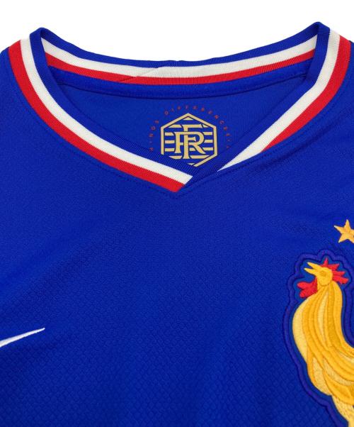 NIKE（ナイキ）NIKE (ナイキ) ドライフィット サッカー レプリカ ユニフォーム FFF 2024 ネイビー サイズ:L 未使用品の古着・服飾アイテム