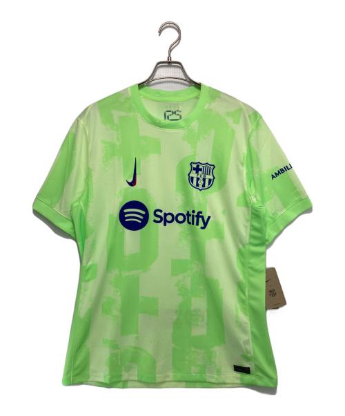 NIKE（ナイキ）NIKE (ナイキ) 24-25 バルセロナ 3rd ユニフォーム グリーン サイズ:L 未使用品の古着・服飾アイテム