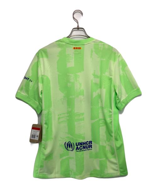 NIKE（ナイキ）NIKE (ナイキ) 24-25 バルセロナ 3rd ユニフォーム グリーン サイズ:L 未使用品の古着・服飾アイテム