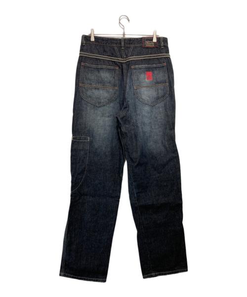 MARITHE+FRANCOIS GIRBAUD（マリテフランソワジルボー）MARITHE+FRANCOIS GIRBAUD (マリテフランソワジルボー) デニムパンツ ネイビー サイズ:34の古着・服飾アイテム
