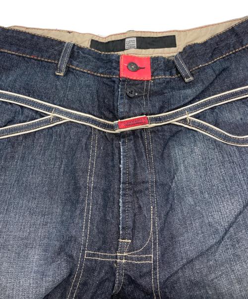 MARITHE+FRANCOIS GIRBAUD（マリテフランソワジルボー）MARITHE+FRANCOIS GIRBAUD (マリテフランソワジルボー) デニムパンツ ネイビー サイズ:34の古着・服飾アイテム