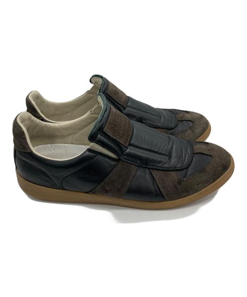 Maison Margiela 22（メゾンマルジェラ）Maison Margiela 22 (メゾンマルジェラ 22) スリッポンジャーマントレーナー ブラック サイズ:43の古着・服飾アイテム