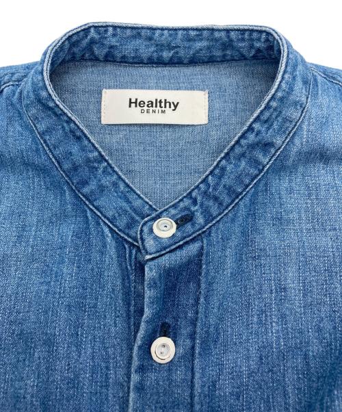 Healthy DENIM（ヘルシーデニム）Healthy denim (ヘルシーデニム) デニムシャツワンピース インディゴ サイズ:XSの古着・服飾アイテム