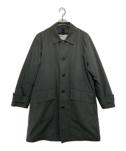 MHL（エムエイチエル）MHL (エムエイチエル) PROOFED COTTON NYLON TWILL ブラック サイズ:Mの古着・服飾アイテム