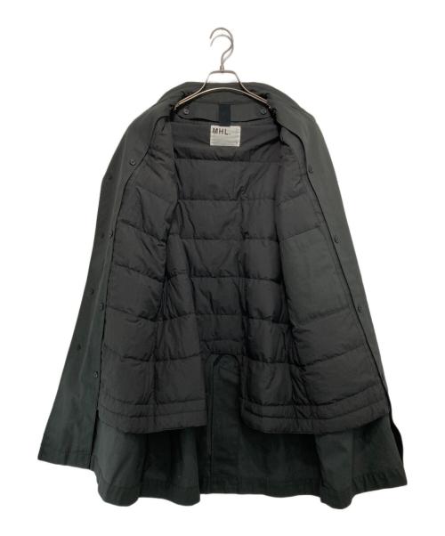 MHL（エムエイチエル）MHL (エムエイチエル) PROOFED COTTON NYLON TWILL ブラック サイズ:Mの古着・服飾アイテム