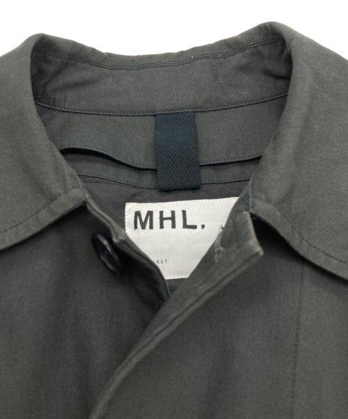 MHL（エムエイチエル）MHL (エムエイチエル) PROOFED COTTON NYLON TWILL ブラック サイズ:Mの古着・服飾アイテム