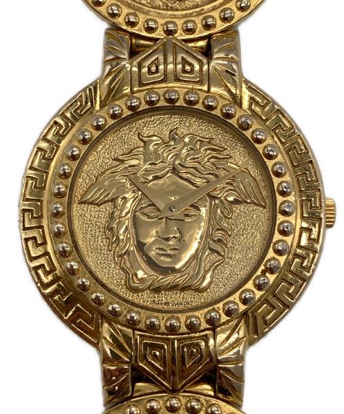 GIANNI VERSACE（ジャンニ・ヴェルサーチ）GIANNI VERSACE (ジャンニ・ヴェルサーチ) メデューサコインウォッチの古着・服飾アイテム
