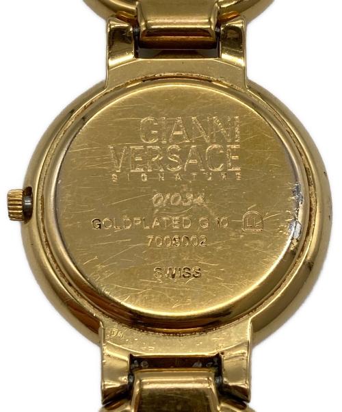 GIANNI VERSACE（ジャンニ・ヴェルサーチ）GIANNI VERSACE (ジャンニ・ヴェルサーチ) メデューサコインウォッチの古着・服飾アイテム