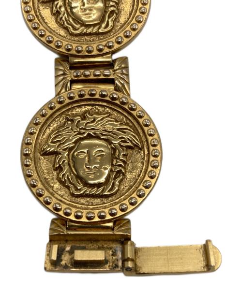 GIANNI VERSACE（ジャンニ・ヴェルサーチ）GIANNI VERSACE (ジャンニ・ヴェルサーチ) メデューサコインウォッチの古着・服飾アイテム