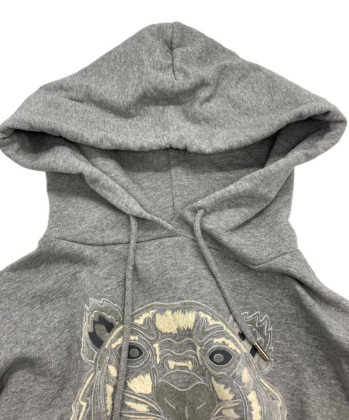 KENZO（ケンゾー）KENZO (ケンゾー) フードワンピース グレー サイズ:Sの古着・服飾アイテム