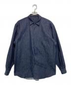 COMOLIコモリ）の古着「デニムコモリシャツ」｜ネイビー