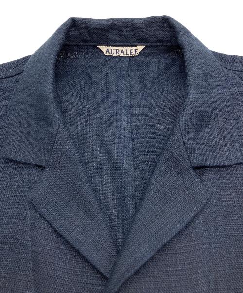 AURALEE（オーラリー）AURALEE (オーラリー) LINEN DOUBLE FACE BLOUSON ネイビー サイズ:3の古着・服飾アイテム