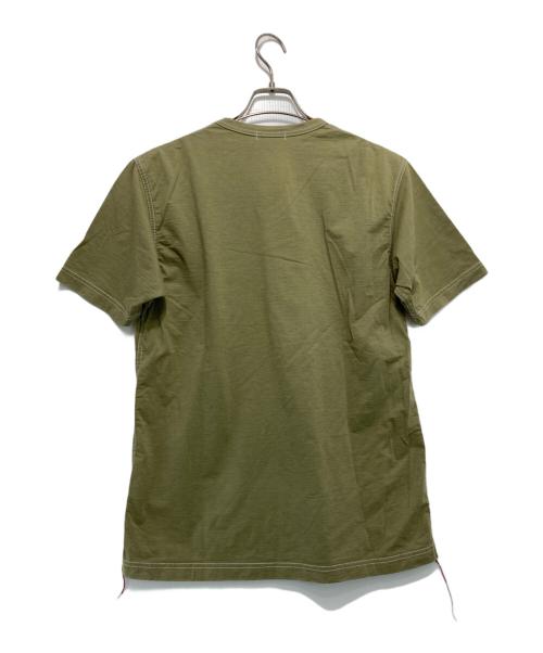 COMME des GARCONS HOMME（コムデギャルソン オム）COMME des GARCONS HOMME (コムデギャルソン オム) プリントTシャツ オリーブ サイズ:Sの古着・服飾アイテム