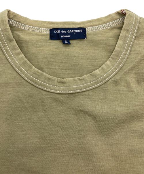 COMME des GARCONS HOMME（コムデギャルソン オム）COMME des GARCONS HOMME (コムデギャルソン オム) プリントTシャツ オリーブ サイズ:Sの古着・服飾アイテム