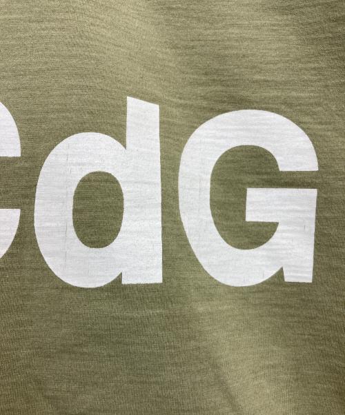 COMME des GARCONS HOMME（コムデギャルソン オム）COMME des GARCONS HOMME (コムデギャルソン オム) プリントTシャツ オリーブ サイズ:Sの古着・服飾アイテム