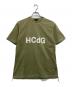 COMME des GARCONS HOMME（コムデギャルソン オム）の古着「プリントTシャツ」｜オリーブ