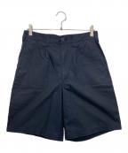 COMME des GARCONS HOMMEコムデギャルソン オム）の古着「ハーフパンツ」｜ネイビー