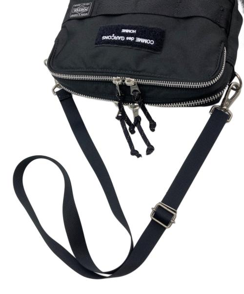 COMME des GARCONS HOMME（コムデギャルソン オム）COMME des GARCONS HOMME (コムデギャルソン オム) PORTER (ポーター) コーデュラエステルバッグ ブラックの古着・服飾アイテム