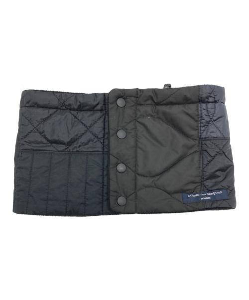 COMME des GARCONS HOMME（コムデギャルソン オム）COMME des GARCONS HOMME (コムデギャルソン オム) ネックウォーマー ブラックの古着・服飾アイテム
