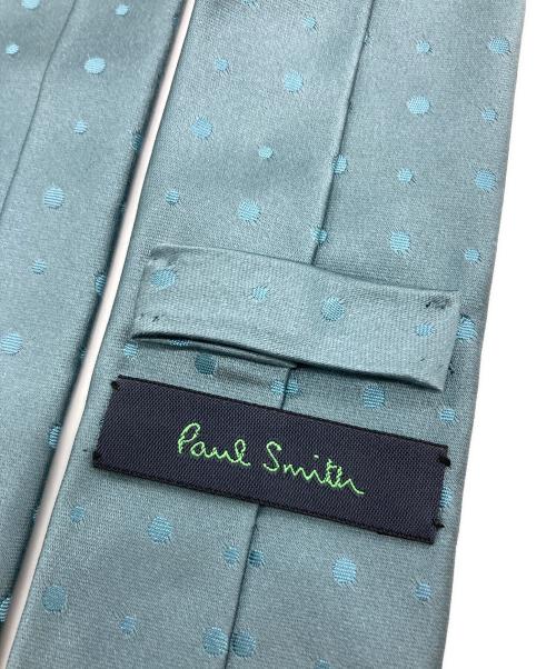 PAUL SMITH（ポールスミス）PAUL SMITH (ポールスミス) ドット柄ネクタイ スカイブルー サイズ:-の古着・服飾アイテム