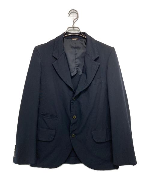 COMME des GARCONS HOMME DEUX（コムデギャルソン オム ドゥ）COMME des GARCONS HOMME DEUX (コムデギャルソン オム ドゥ) ポリ縮絨ジャケット ブラック サイズ:XSの古着・服飾アイテム
