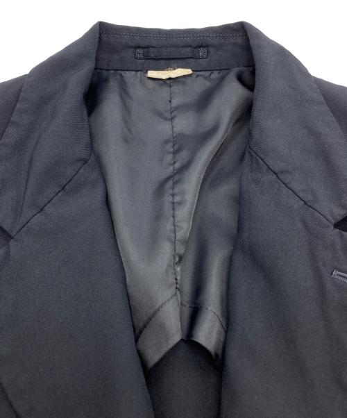 COMME des GARCONS HOMME DEUX（コムデギャルソン オム ドゥ）COMME des GARCONS HOMME DEUX (コムデギャルソン オム ドゥ) ポリ縮絨ジャケット ブラック サイズ:XSの古着・服飾アイテム