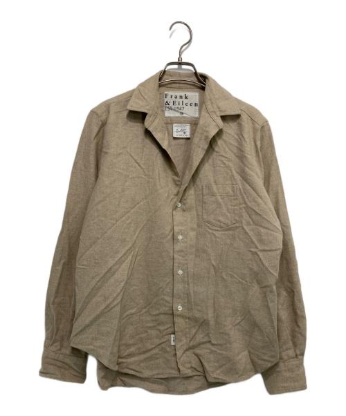 Frank&Eileen（フランクアンドアイリーン）Frank&Eileen (フランクアンドアイリーン) EILEEN/HTC シャツ ブラウン サイズ:XSの古着・服飾アイテム