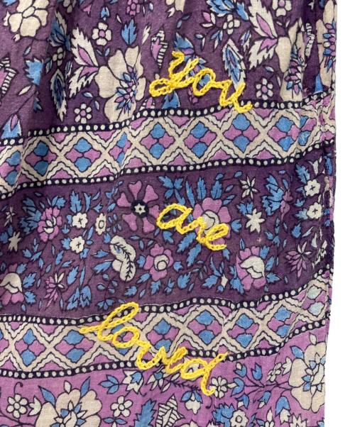 R.H.Vintage（ロンハーマン・ヴィンテージ）R.H.Vintage (ロンハーマン・ヴィンテージ) 総柄ブラウス パープル サイズ:-の古着・服飾アイテム