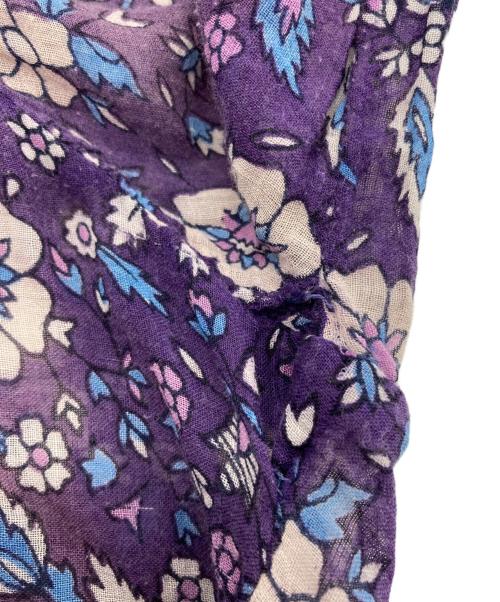 R.H.Vintage（ロンハーマン・ヴィンテージ）R.H.Vintage (ロンハーマン・ヴィンテージ) 総柄ブラウス パープル サイズ:-の古着・服飾アイテム