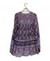 R.H.Vintage (ロンハーマン・ヴィンテージ) 総柄ブラウス パープル サイズ:-：4000円