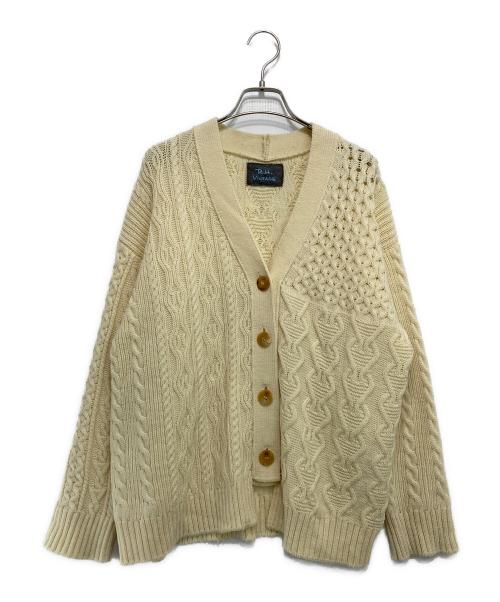 R.H.Vintage（ロンハーマン・ヴィンテージ）R.H.Vintage (ロンハーマン・ヴィンテージ) ニットカーディガン アイボリー サイズ:XSの古着・服飾アイテム
